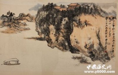 ​画家张大千简介生平故事，张大千怎么死的