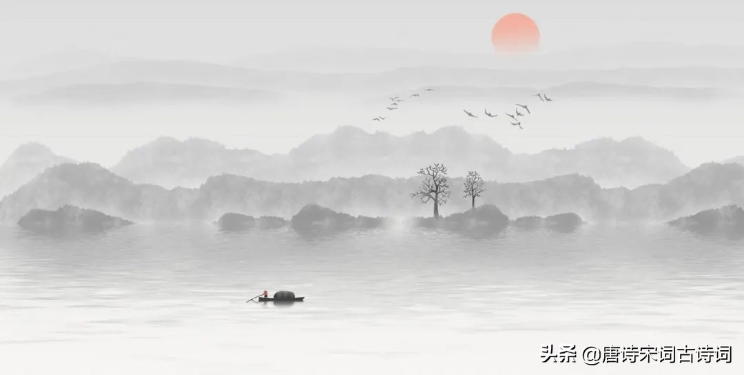 马致远：夕阳西下，断肠人在天涯