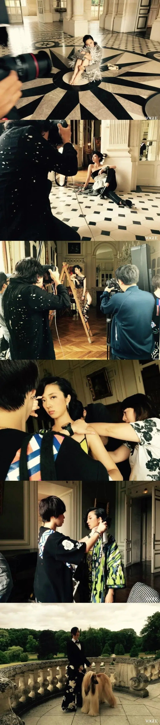 桂纶镁的杂志风性感高清写真
