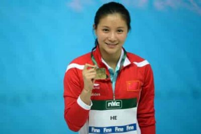 ​何姿（中国女子跳水队运动员、奥运冠军）