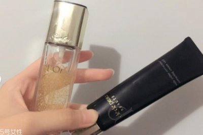 ​娇兰妆前乳和cpb隔离哪个好 两款妆前对比