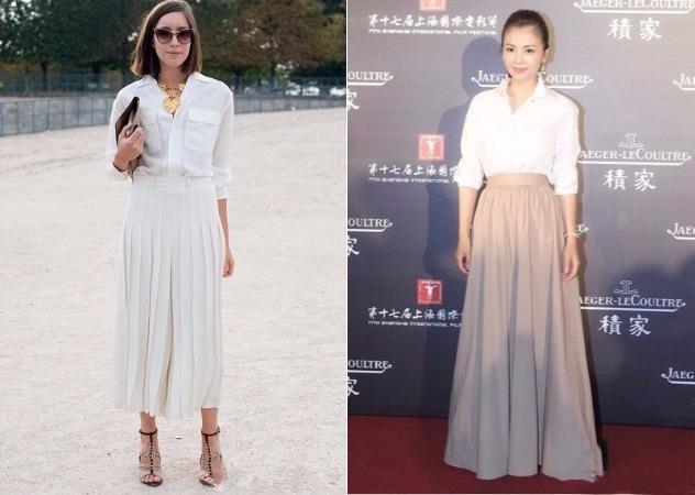 女生衬衫搭配图片 女生衬衫怎么搭配