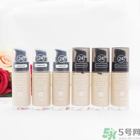 revlon露华浓粉底液怎么样？露华浓粉底液色号选择与试色