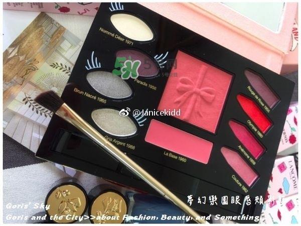 兰蔻olympia梦幻乐园限量彩妆怎么样_色号试色