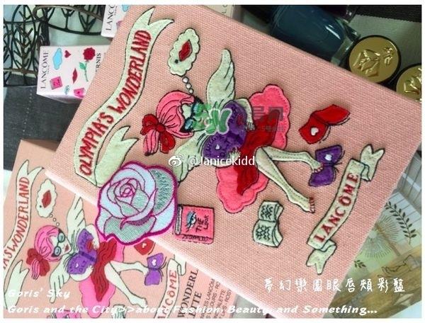 兰蔻olympia梦幻乐园限量彩妆怎么样_色号试色