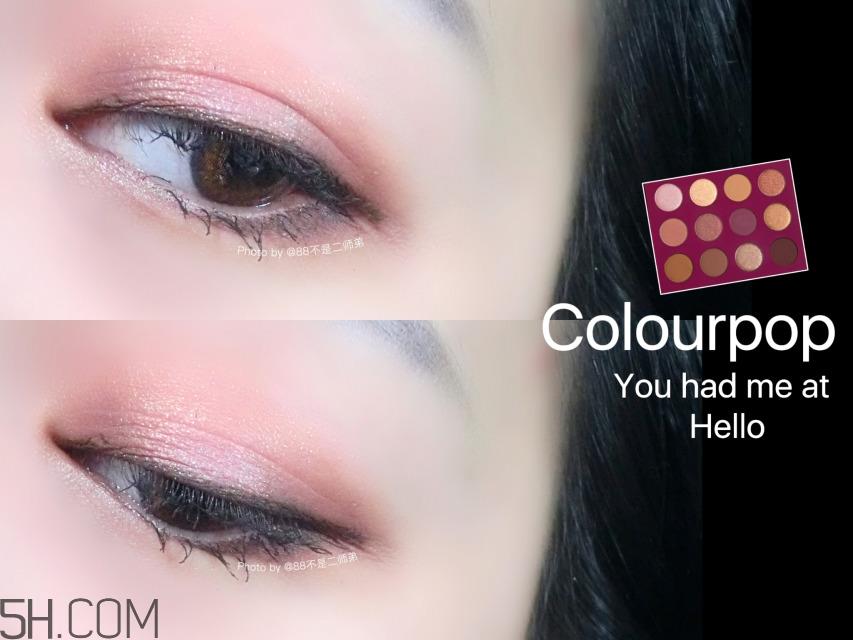 colourpop红薯盘色号_colourpop红薯盘试色图