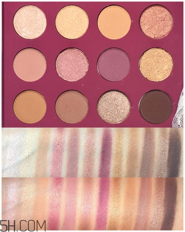 colourpop红薯盘色号_colourpop红薯盘试色图