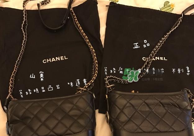 香奈儿流浪包真假怎么辨别_chanel流浪包真假对比图