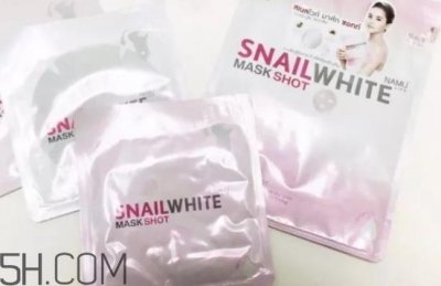 ​snail white蜗牛面膜使用方法 snail white蜗牛面膜要洗吗？