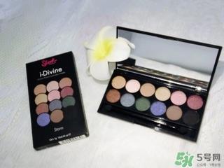 sleek眼影色号试色 sleek眼影试色图