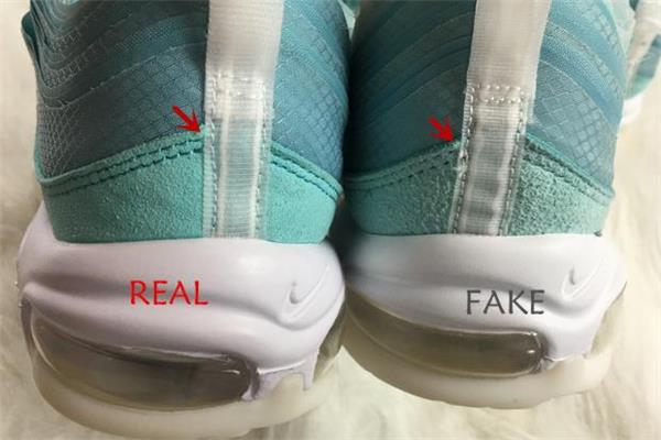 耐克air max 97万花筒真假对比 am97万花筒真假鉴定