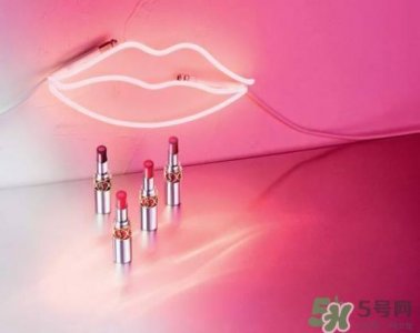 ​ysl2017夹心银色圆管口红色号 ysl银色圆管口红试色