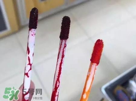 the saem得鲜染色唇胶色号 得鲜染色唇胶试色