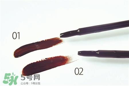 Fujiko Mayutint懒人撕拉型染眉膏色号_试色