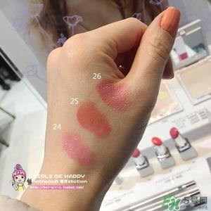 chicca唇膏色号 chicca唇膏试色图