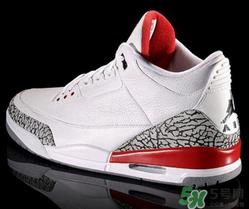 air jordan 3 katrina多少钱？aj3白红配色专柜价格