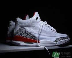 air jordan 3 katrina多少钱？aj3白红配色专柜价格