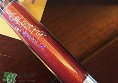 ​colourpop金属唇釉色号_colourpop金属唇釉试色图