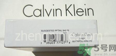 calvin klein钱包真假怎么辨别?ck钱包真假鉴别图