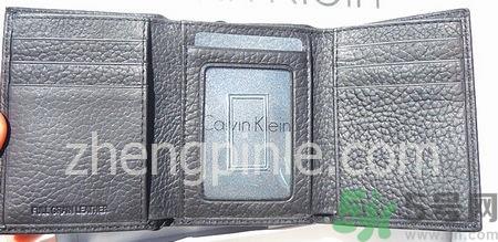 calvin klein钱包真假怎么辨别?ck钱包真假鉴别图