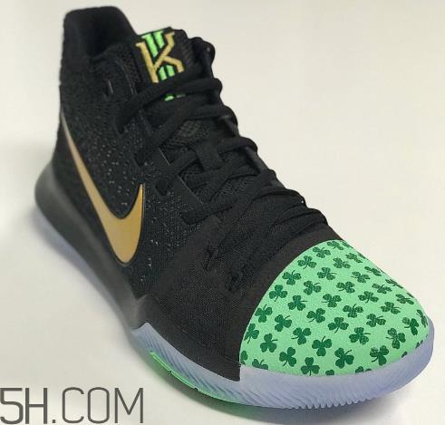 nike kyrie 3凯尔特人配色实物什么样？