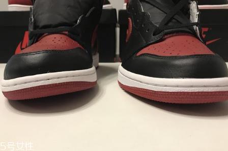 aj1禁穿真假对比 完美避开假货