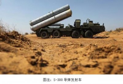 ​S300型防空导弹（S-300防空系统被称为双方战场防空的金字招牌）