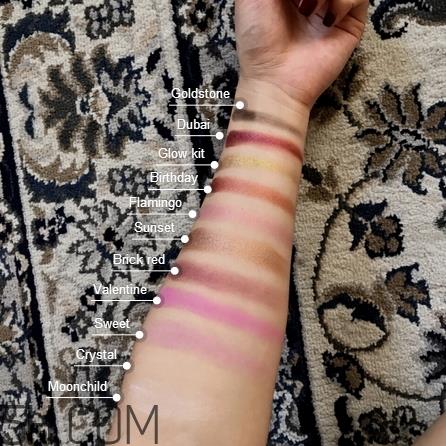 beauty glazed眼影盘好用吗_色号试色 beauty glazed眼影盘好用吗_色号试色