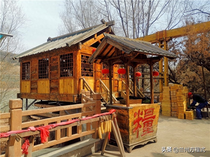 兰州这一4A级景区距今已有25年历史 其水车轮辐直径高达16.5米