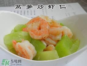 莴笋可以和虾一起吃吗?莴笋能和虾仁一起吃吗? 莴笋可以和虾一起吃吗?莴笋能和虾仁一起吃吗?