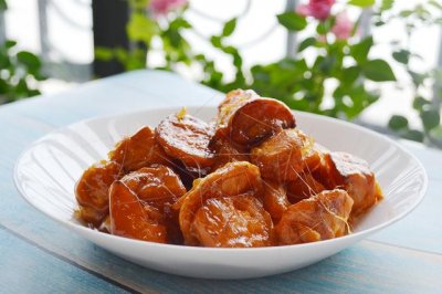 ​教你做出美味拔丝红薯（拔丝红薯的做法并不难）