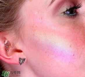 bitter lace beauty prism彩虹高光色号试色_专柜价格 bitter lace beauty prism彩虹高光色号试色_专柜价格