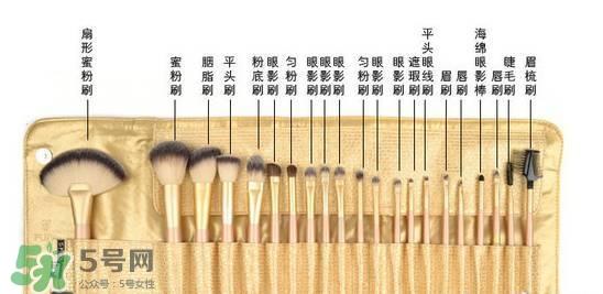 化妆刷有哪些?不同化妆刷怎么用? 化妆刷有哪些?不同化妆刷怎么用?