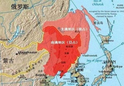 ​当年的满洲是哪里,以前满洲国指得是哪些地方