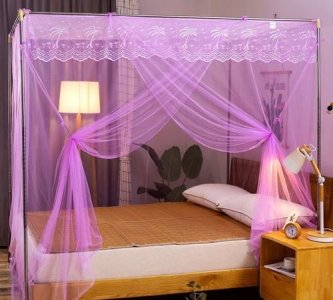 ​蚊帐比床大怎么办才能用,床上蚊帐比床大了一点怎么办