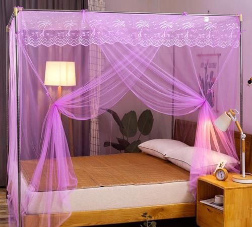 床上蚊帐比床大了一点怎么办