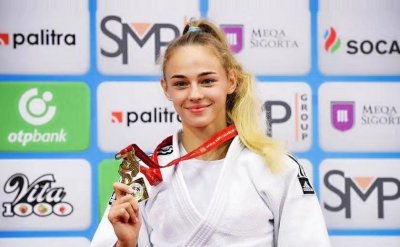 ​乌克兰柔道美女火出圈！穿斑马紧身衣感谢中国粉丝，超模身材太辣