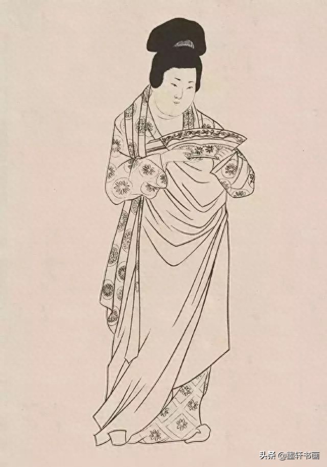 古代白描人物集锦100张,张张精彩!初学者收藏