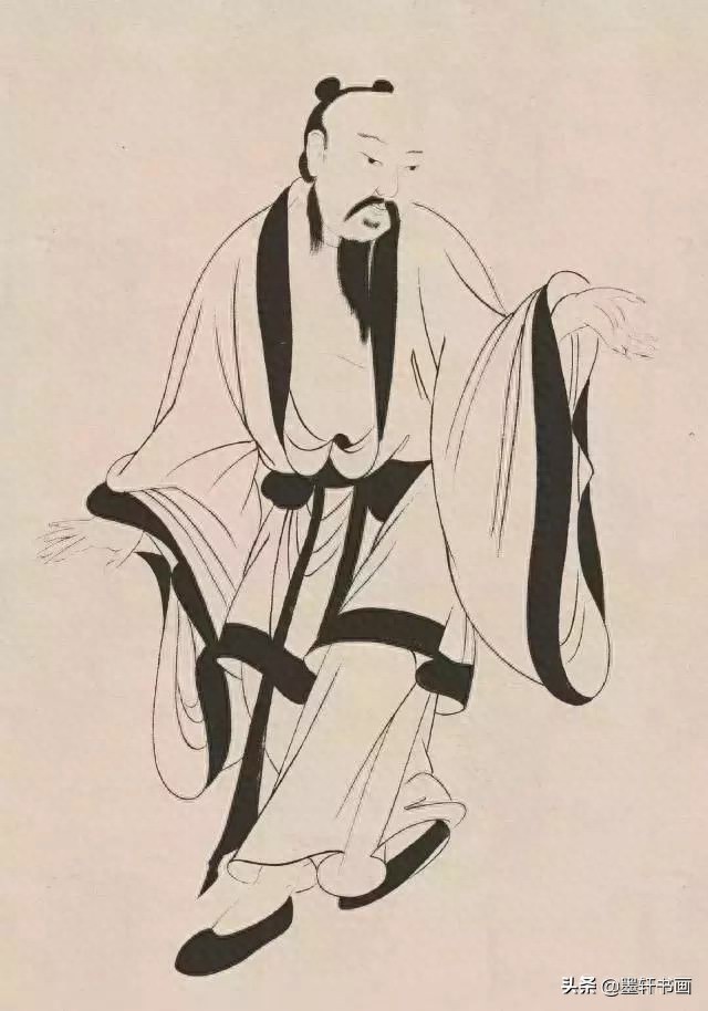 古代白描人物集锦100张,张张精彩!初学者收藏