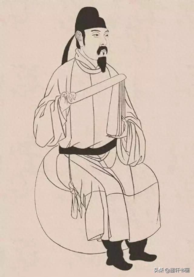 古代白描人物集锦100张,张张精彩!初学者收藏