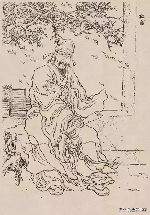 古代白描人物集锦100张,张张精彩!初学者收藏