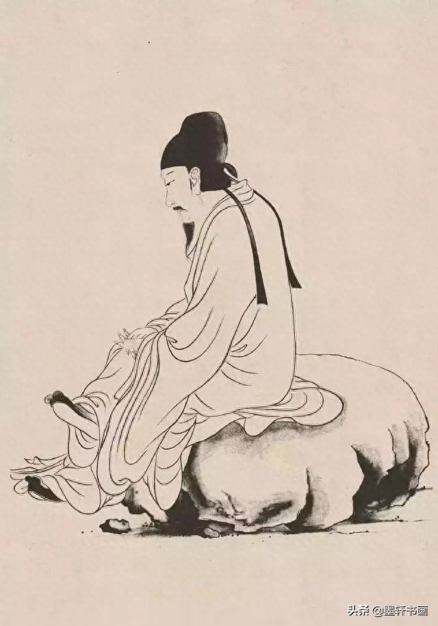 古代白描人物集锦100张,张张精彩!初学者收藏