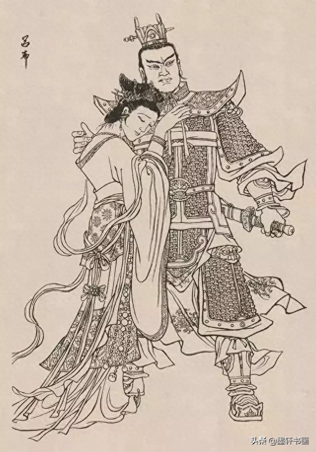 古代白描人物集锦100张,张张精彩!初学者收藏