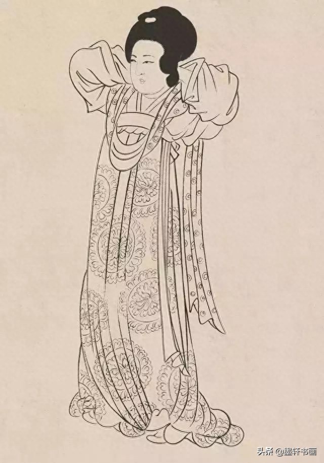 古代白描人物集锦100张,张张精彩!初学者收藏