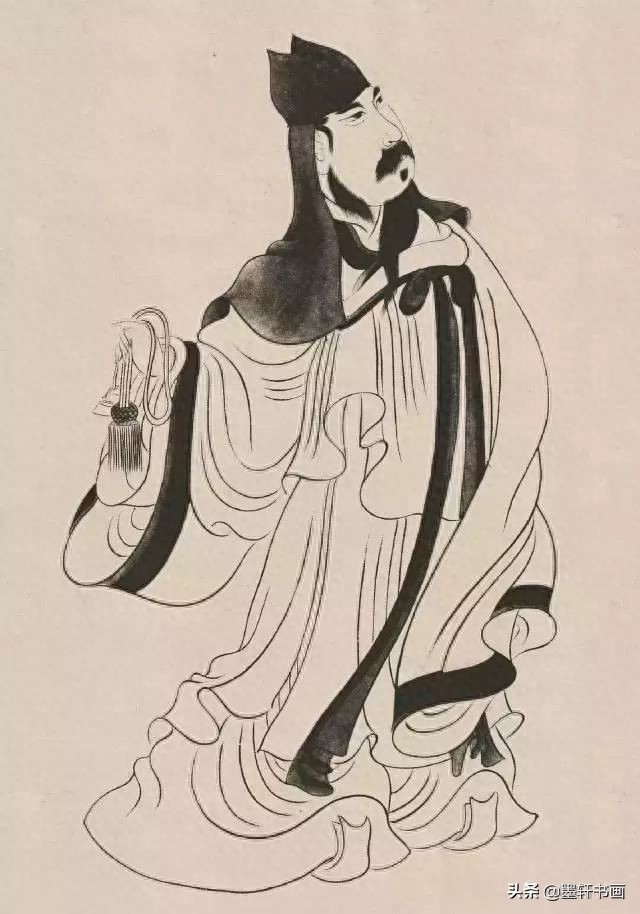 古代白描人物集锦100张,张张精彩!初学者收藏