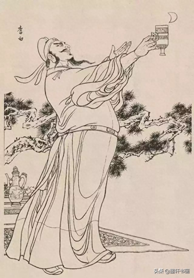古代白描人物集锦100张,张张精彩!初学者收藏