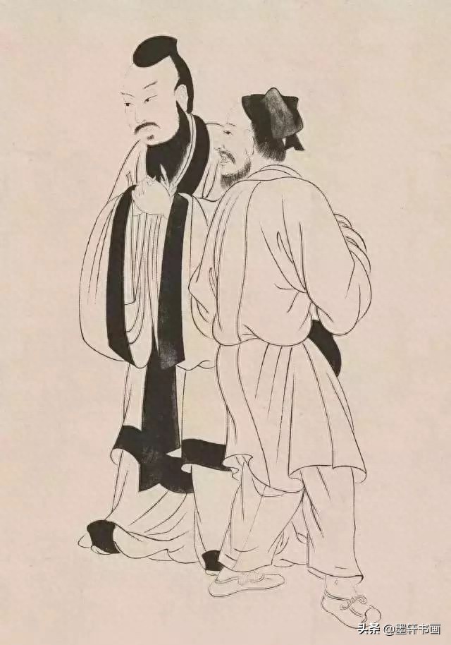 古代白描人物集锦100张,张张精彩!初学者收藏