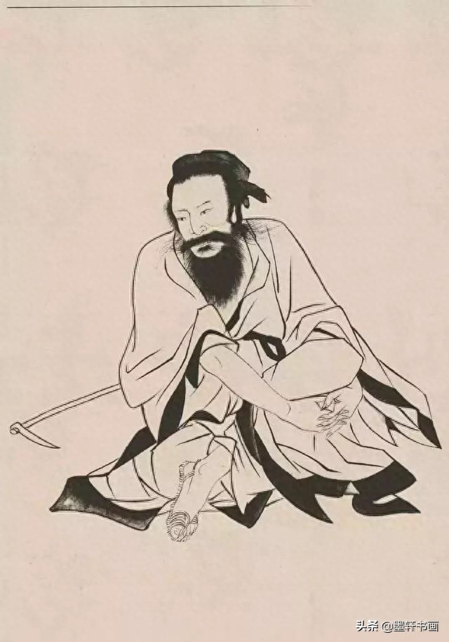 古代白描人物集锦100张,张张精彩!初学者收藏