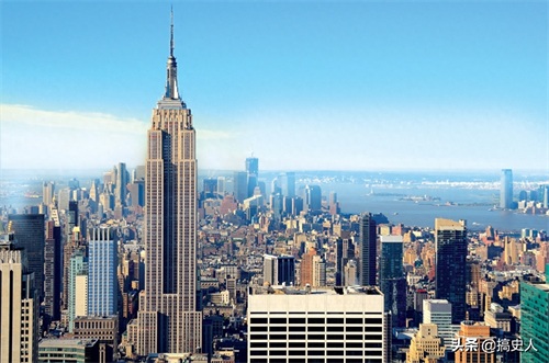 80多年前老照片：帝国大厦建造现场，美国80多年前就已是基建狂魔