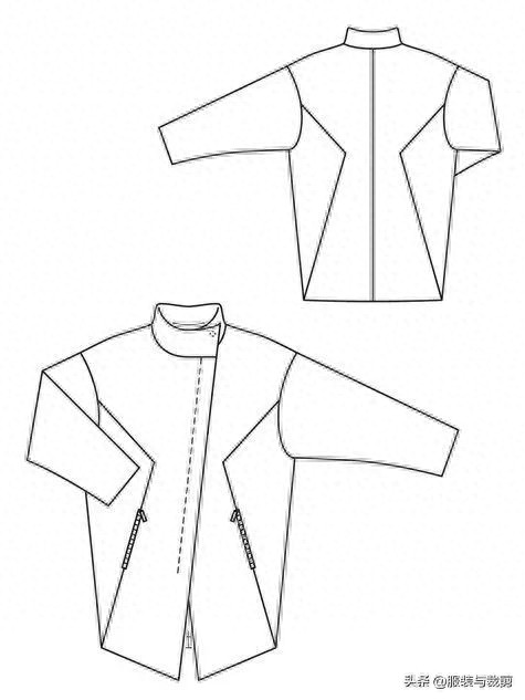 10款时尚美女服装设计手绘图